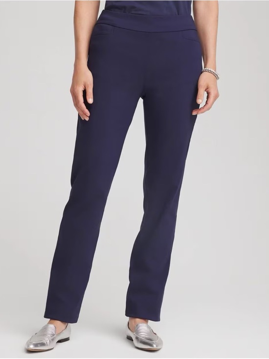 Chico's Pants - NWT Chico’s So Slimming Brigitte Slim Leg Pull On Pants Size 4